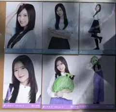 乃木坂46 生写真 金川紗耶 北海道Tシャツ 北海道ver.コーデ 6種コンプ — image 1