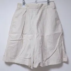 GU ジーユー リネンプレンドハーフパンツ — image 1