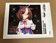 ウマ娘 プリティーダービー オリジナルラベル缶 ステッカー メイショウドトウ — image 1