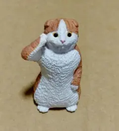 【送料込】敬礼 -猫-　スコティッシュフォールド — image 1
