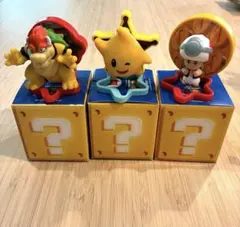 マリオ スーパーマリオ フィギュア 3点セット キノピオ チコ　クッパ — image 1
