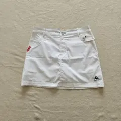 ルコックスポルティフ　ゴルフ　インナーパンツ付き　スカート　白　M — image 1