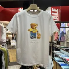 Creald クマさんプリント Tシャツ ホワイト — image 1