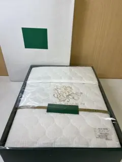 M523 未使用品 CARVEN ホワイト パットシーツ 100×205cm — image 1