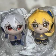 亞北ネル 弱音ハク ぬいぷりけmini ぬいぐるみ マスコット プライズ — image 1