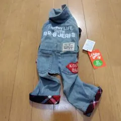AIRBALLOON 犬服 デニムつなぎ Mサイズ — image 1