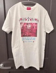 縷縷夢兎 × 大森靖子 コラボ Tシャツ ホワイト M — image 1