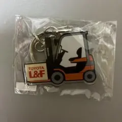 TOYOTA L&F フォークリフト アクリルキーホルダー 未使用 非売品 — image 1