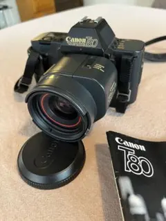 Canon T80 フィルム一眼レフカメラ 本体/レンズ付 ジャンク — image 1