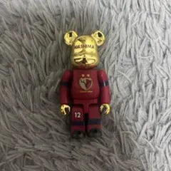 BE@RBRICK ベアブリック 鹿島アントラーズ 100%単体 — image 1