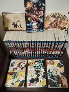 鬼滅の刃 全巻セット 1-23巻 +外伝、付録、小説、映画特典漫画 — image 1