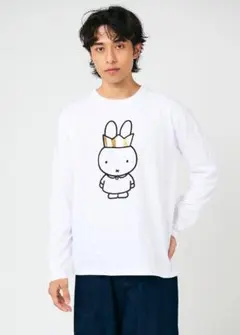 新品！グラニフ ミッフィー ロングTシャツ メンズ XLサイズ カットソー — image 1