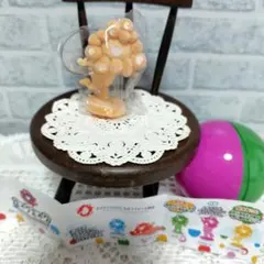 ミャクミャク フロッキーフィギュア オレンジ（バランスポーズ）カプセルなし — image 1