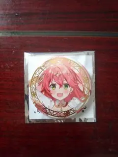 魔法少女ホロウィッチ！ さくらみこ　缶バッジ — image 1