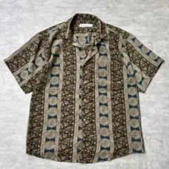 90s PAK LUNG 総柄 S/S シャツ ペイズリー レトロ — image 1
