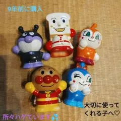 ※値下げ済※アンパンマン キャラクター フィギュア 5体セット — image 1
