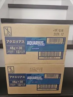 アクエリアス粉末　パウダー 48g×30袋　2箱セット — image 1