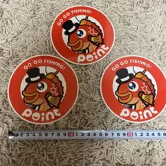 2 釣具のポイント　ステッカー3枚セット — image 1