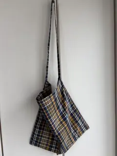 POOL IDEE チェック柄 ショルダーバッグ — image 1