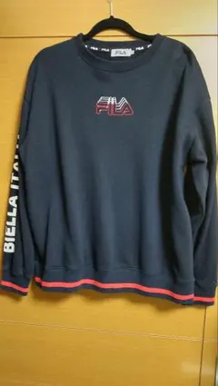 FILA ネイビー トレーナー Lサイズ — image 1