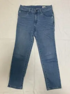 【EDWIN】COOL テーパード クロップドデニムパンツ S ストレッチ — image 1