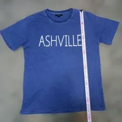 チャオパニック　フロントロゴ　タフネック　デニム調Tシャツ　Ｌ — image 1