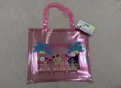 日焼けキティ サンリオキャラクターズ クリアバッグ ビニールバッグ トートバッグ — image 1