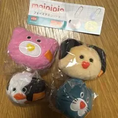 mojiojio フェイスマスコット3 4種セット — image 1