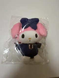 マイメロディ サッカー日本代表 ぬいぐるみ マスコット — image 1