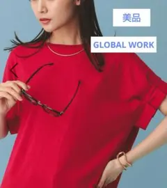 GLOBAL WORK♥️MATINEE LINE/冷感タックスリーブ半袖/完売 — image 1