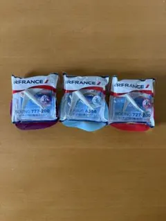 AIRFRANCE ミニチュア飛行機コレクション 3種セット — image 1