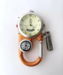 【ジャンク品】ダコタ DAKOTA カラビナ時計 — image 1