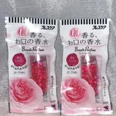 【新品未開封】ブレスケア ブレスパルファム 息香るお口の香水 ローズ 50粒×2 — image 1