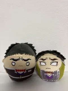 鬼滅の刃 コロこっと ぬいぐるみ キーホルダー　悲鳴嶼行冥 — image 1