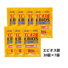 Asahi エビオス錠 30錠×7袋セット — image 1