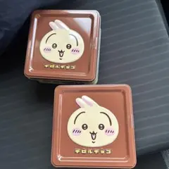 チロルチョコ うさぎ缶 2個セット　ちいかわ 新品未開封 — image 1