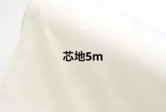ニット芯地　ダンレーヌ芯地　白　5m — image 1