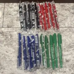 Pentel サインペン 赤　緑　黒　青　マッキー　ペンテル　未使用未開封 — image 1
