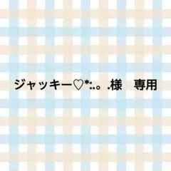 ジャッキー♡*:.。.様　専用 — image 1