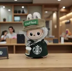 labubuイニシャルラブブ専用ぬい服4点セット — image 1