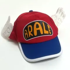 Dr.スランプ アラレちゃん ウィング付きキャップ 赤色 — image 1