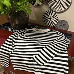 cafune ボーダー 長袖 カットソー — image 1