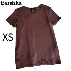Bershka ベルシュカ 半袖 Tシャツ ブラウン XS クルーネック — image 1