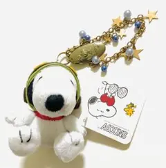 SNOOPY ぬいぐるみ キーホルダー フライングエース — image 1