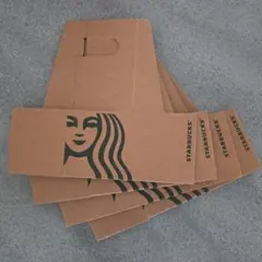 Starbucks スターバックス テイクアウト用ドリンクホルダー 4枚セット — image 1