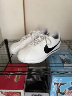 NIKE CORTEZ ホワイト ブラック スニーカー 27.5cm — image 1