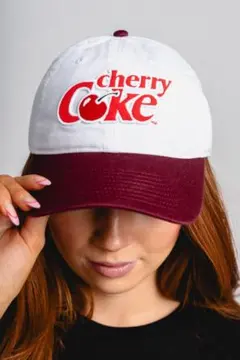 タグ付き【アメリカンニードル】企業ロゴ　チェリーコーク刺繍キャップ　完売品 — image 1