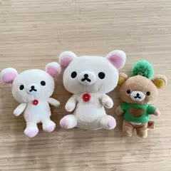 リラックマ コリラックマ ぬいぐるみ 3点セット — image 1