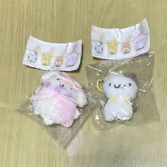 ふわふわ仕様 ポムポムプリン ぬいぐるみキーホルダー — image 1