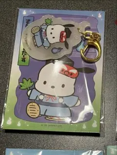 サンリオ どろろん夜光 アクリルキーホルダー ポチャッコ — image 1